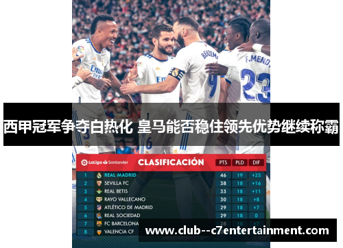 西甲冠军争夺白热化 皇马能否稳住领先优势继续称霸